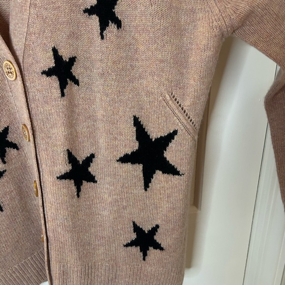 ZADIG & VOLTAIRE MIRKA STATS CASHMERE CARDIGAN SWEATER SIZE MEDIUM - Picture 2 of 11